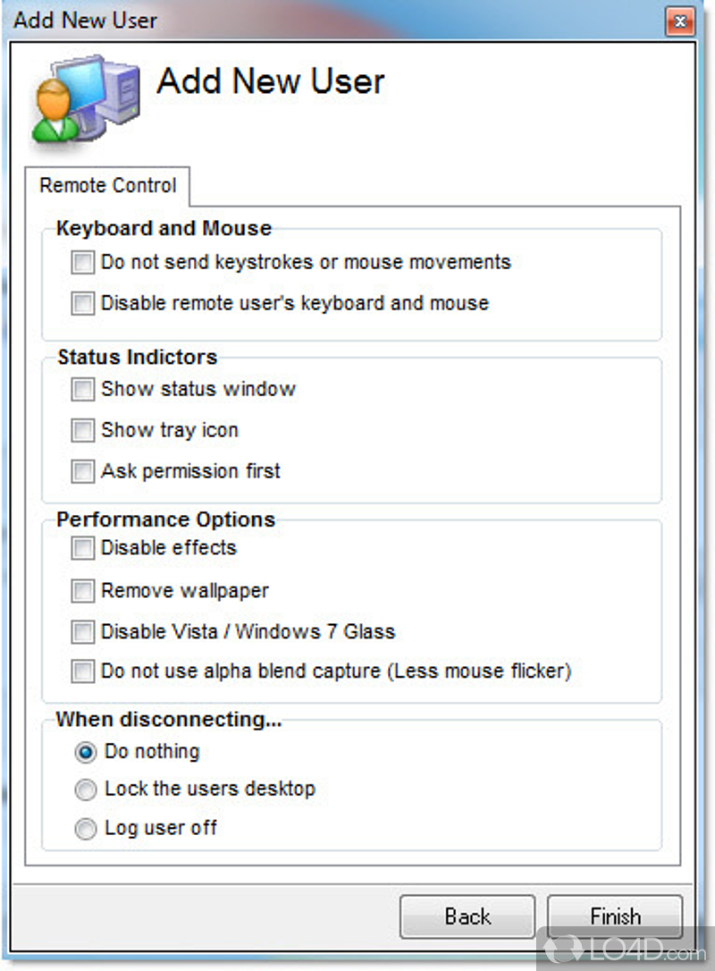 IntelliAdmin Remote Control screenshot