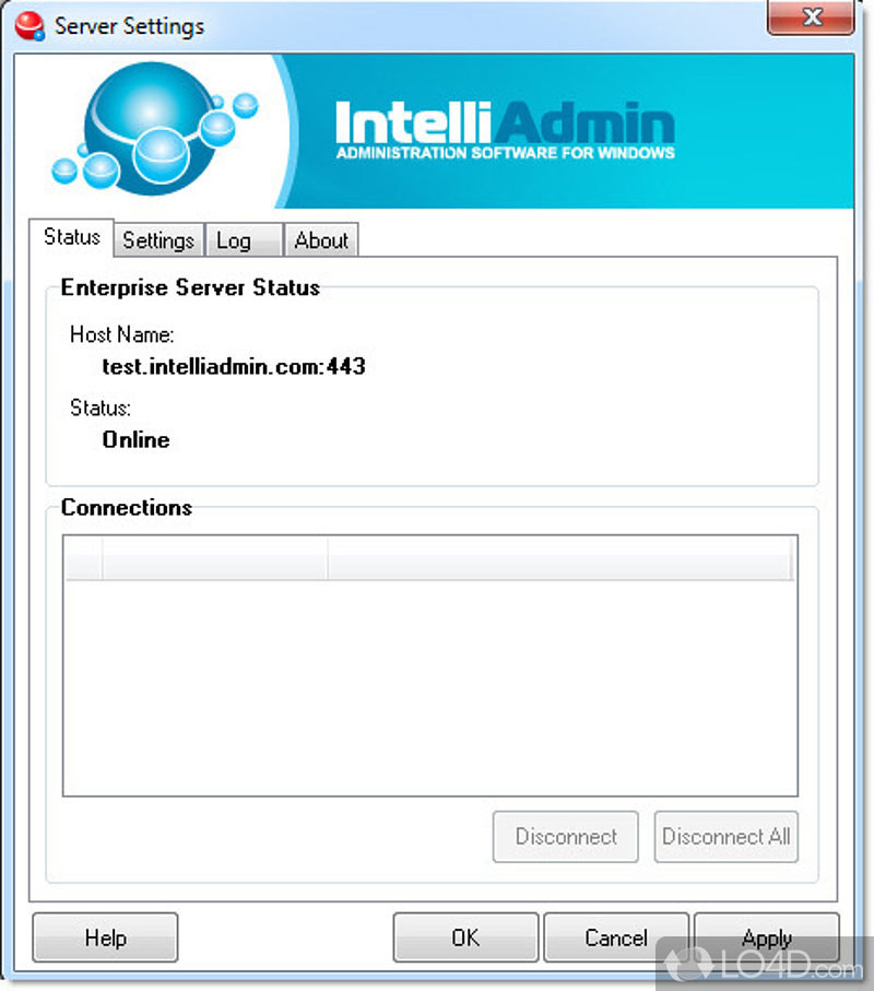 IntelliAdmin Remote Control screenshot