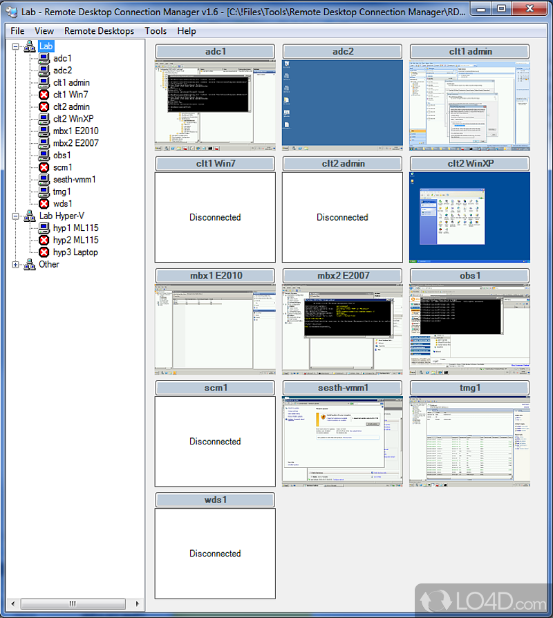 microsoft remote desktop connection manager windows 8.1