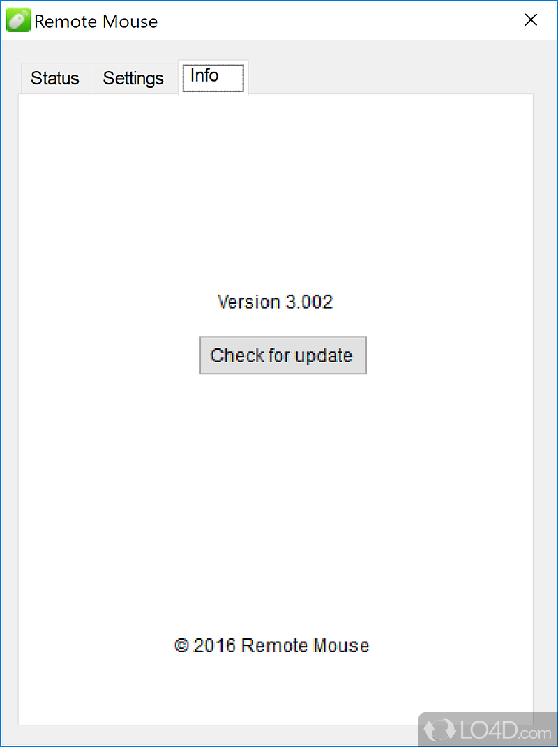 #3. Screenshot of Remote Mouse