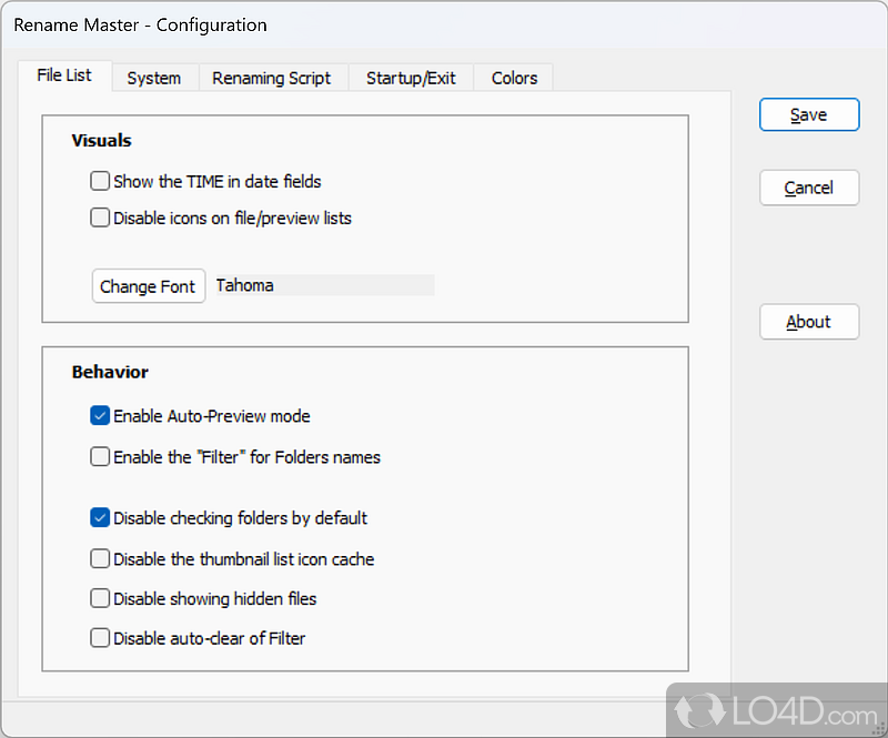 Rename Master: MP3 tags - Screenshot of Rename Master