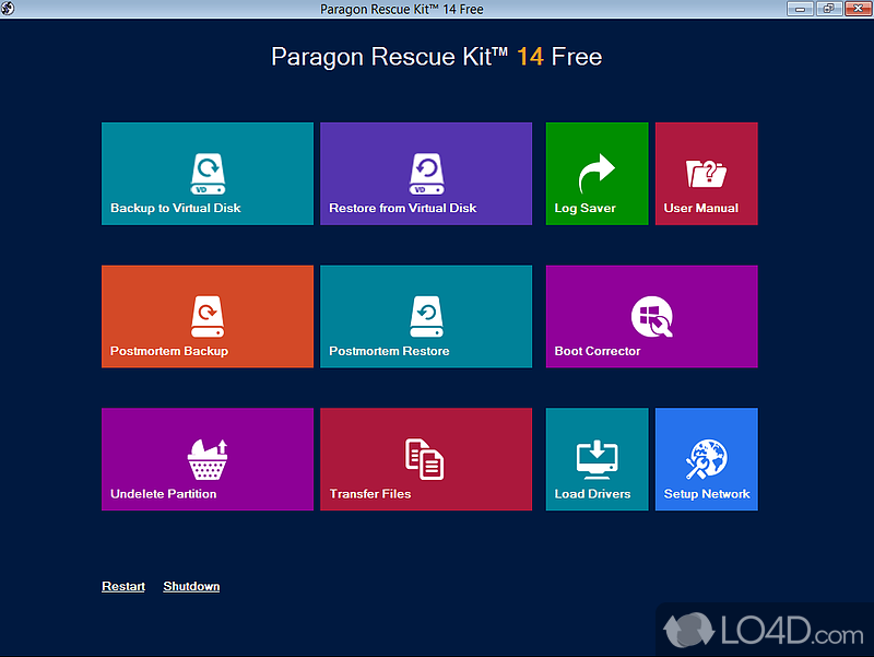 Get complete control over disaster - Screenshot of Rescue Kit Free Edition
