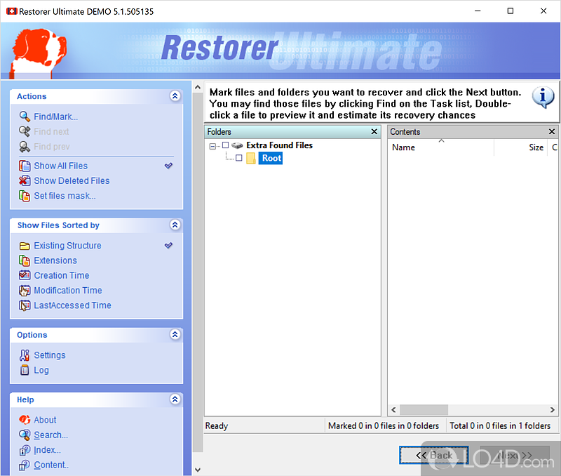 Restorer Ultimate screenshot