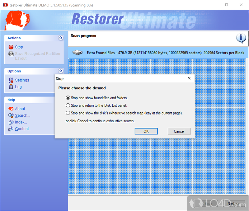 Restorer Ultimate screenshot