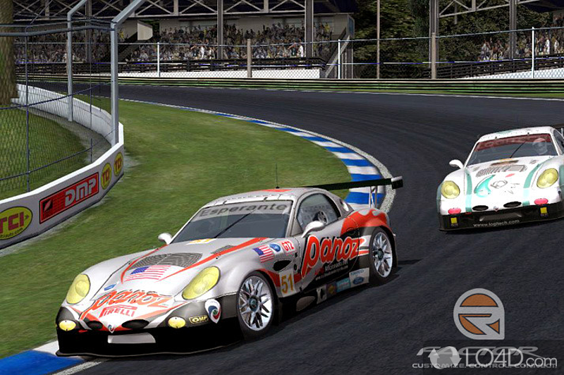 A trial version PC games program for Windows - Screenshot of rFactor