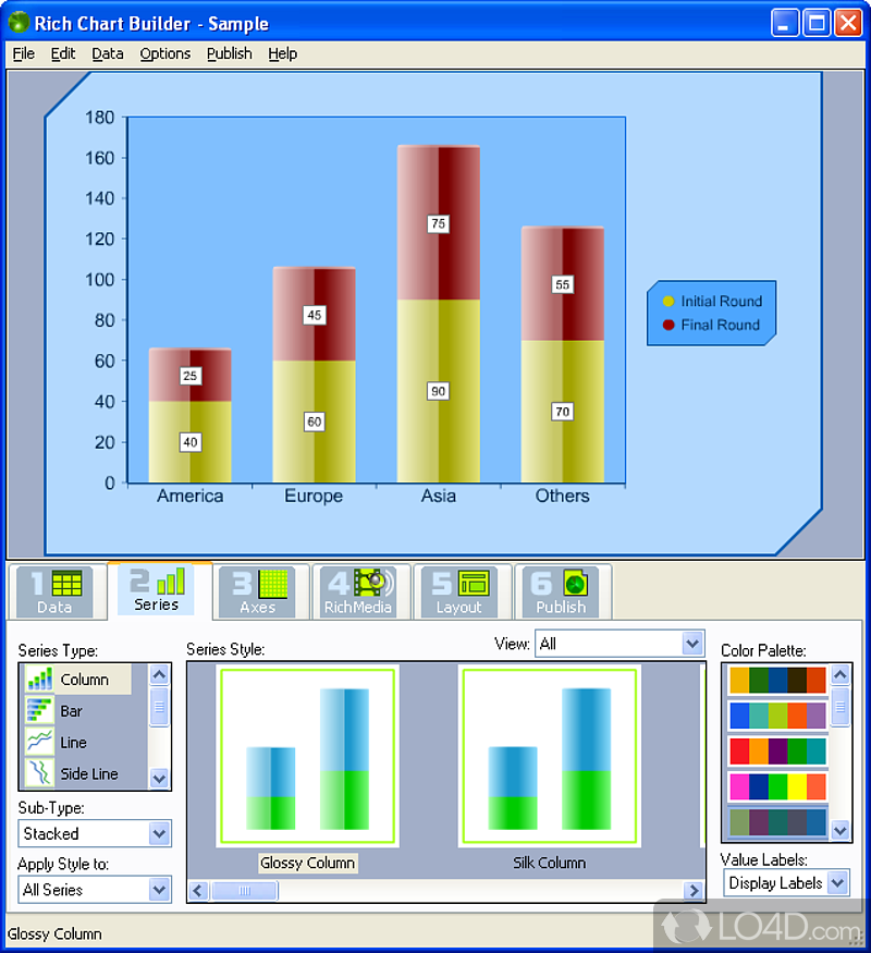 Rich Chart Builder screenshot