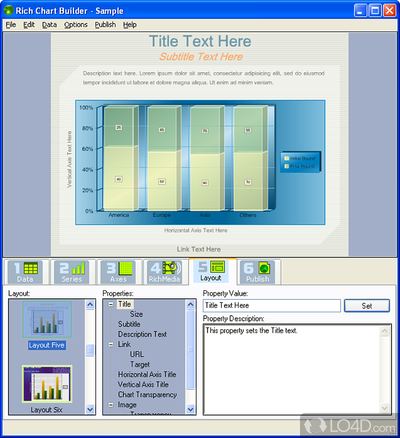 Rich Chart Builder screenshot