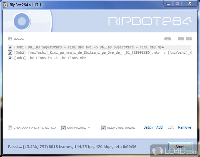 ripbot264 distributed encoding
