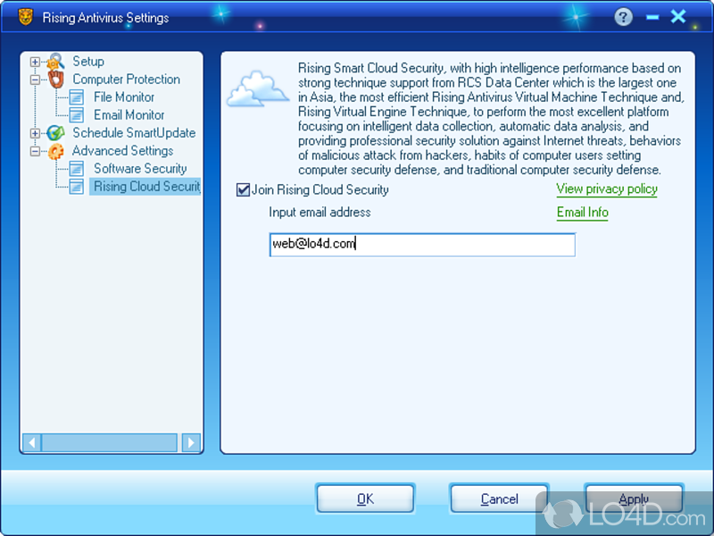 Rising Antivirus Free Edition screenshot