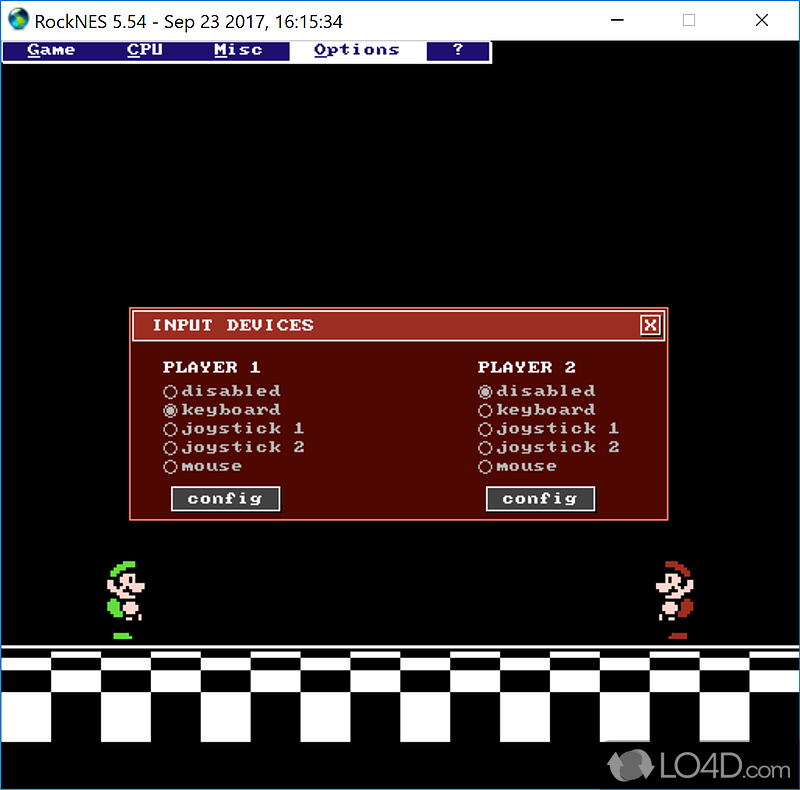 Nintendo NES emulator for Windows with many different features - Screenshot of RockNES
