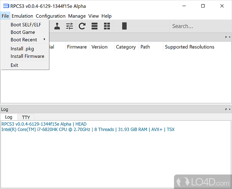 ps3 emulator firmware