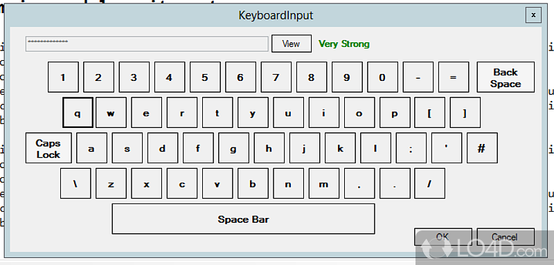 Text editor with awesome security features and encryption - Screenshot of Safe Pad