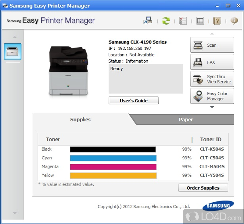 Install samsung easy print manager