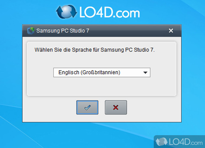 Full synchronization between your GSM and PC - Screenshot of Samsung PC Studio 7