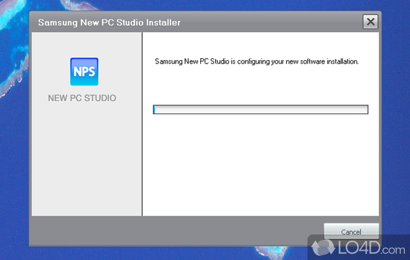 Samsung New PC Studio: User interface - Screenshot of Samsung New PC Studio