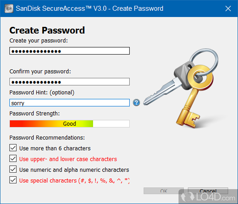sandisk secure access download