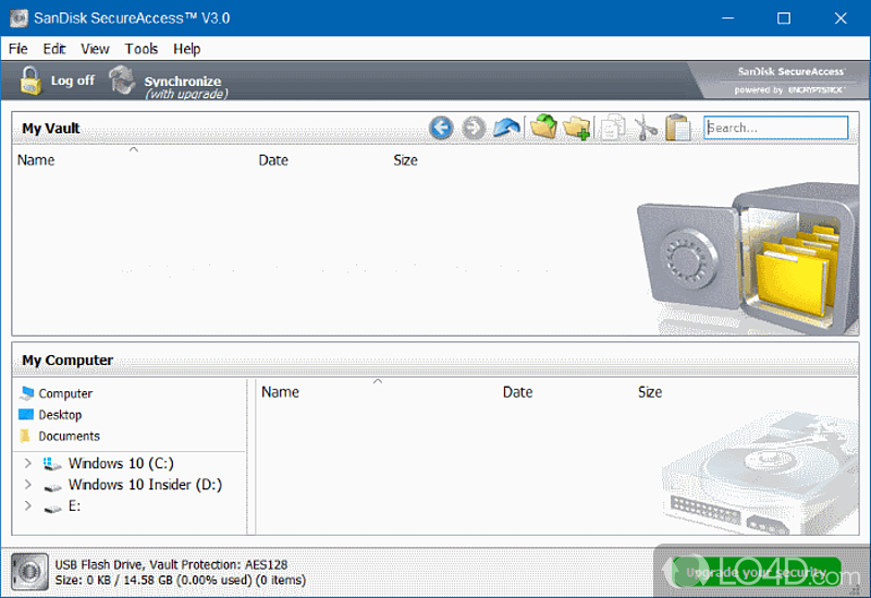 sandisc secure access