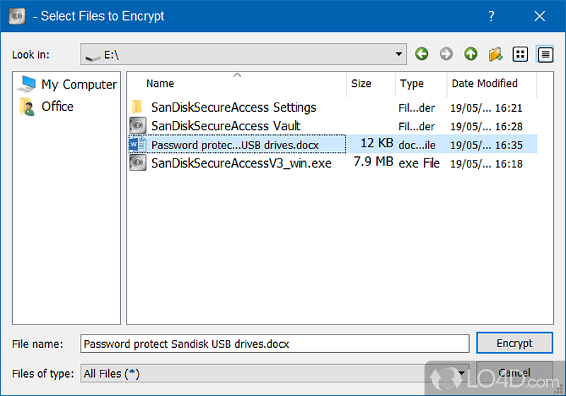 sandisk secure access linux