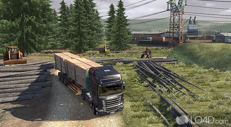 European truck simulator game from - Screenshot of Scania Truck Driving Simulator