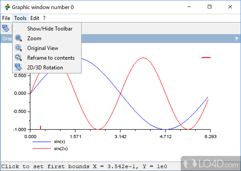 Scilab: Xcos - Screenshot of Scilab