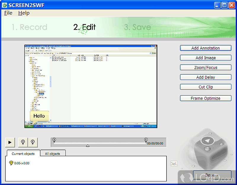 Create instant screen demos from multiple monitors at the same time that customize accordingly - Screenshot of SCREEN2EXE