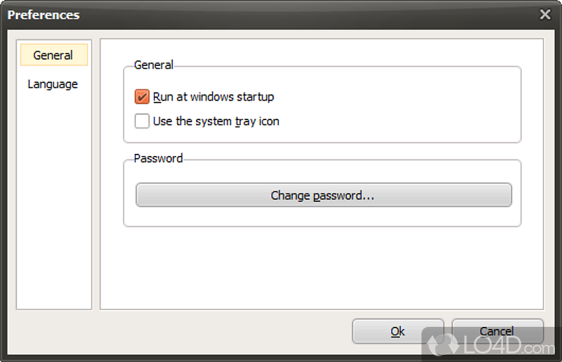 Allows you to hide files or folders from other users with a password - Screenshot of SecretFolder