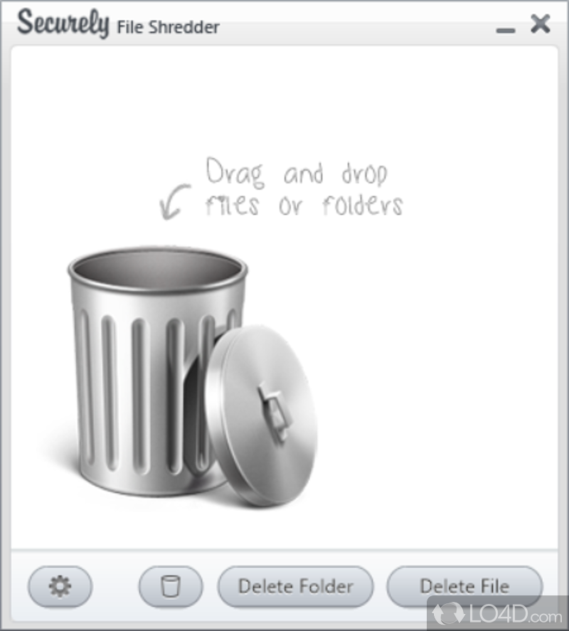 Installer, prerequisites, and interface - Screenshot of Securely File Shredder