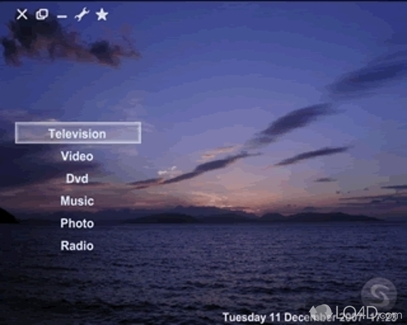 Helps users enjoy PC media files on their TV set using all-in-one media center features that include a video - Screenshot of SesamTV Media Center