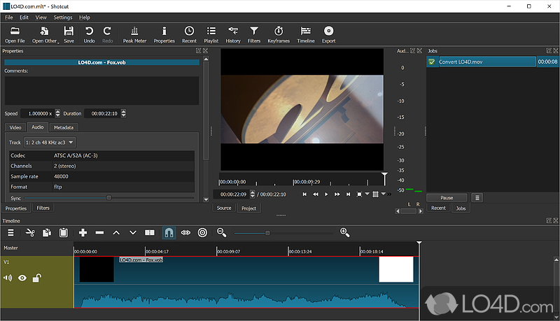 download shotcut video editor