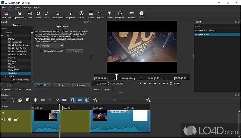 shotcut video editor