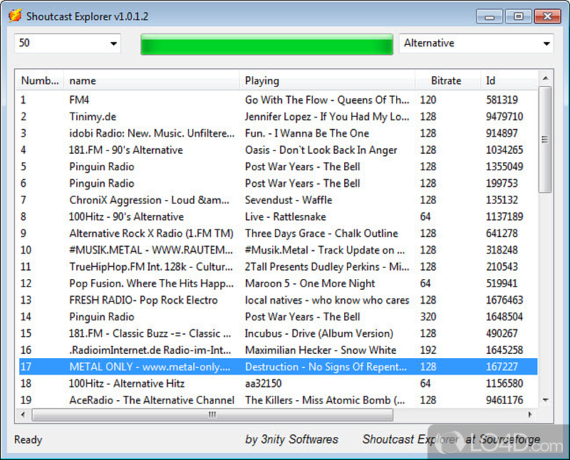 Shoutcast Radio. Shoutcast Скриншоты. Version. Contacts2 Explorer.