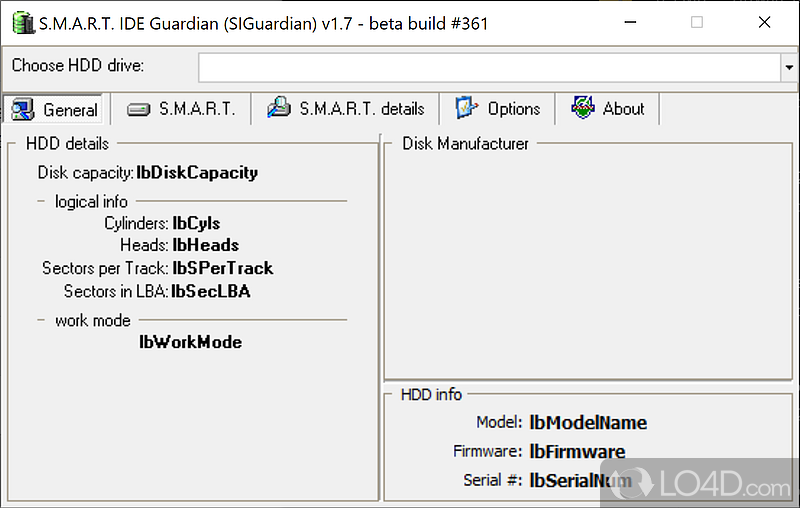 Powerful utility tool that monitors hard-drive health - Screenshot of SIGuardian