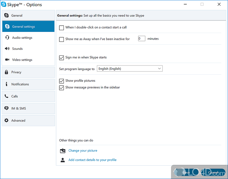 Skype Portable: Voip - Screenshot of Skype Portable