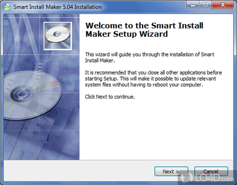 Smart Install Maker: User interface - Screenshot of Smart Install Maker