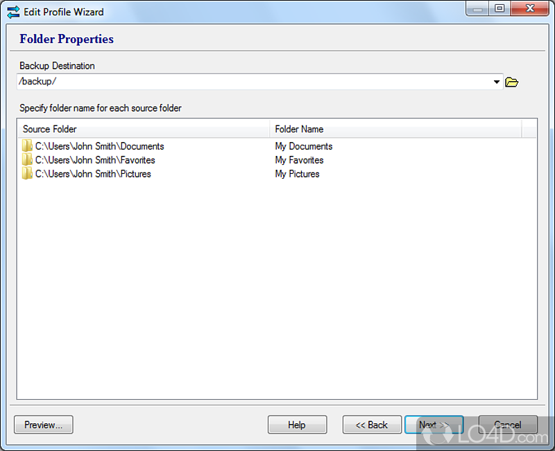 Remote synchronization and backup options - Screenshot of SmartSync Pro