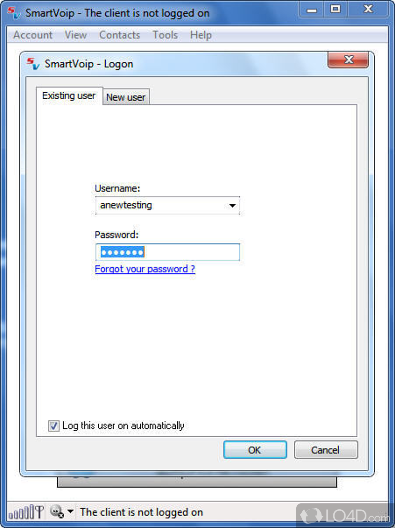 SmartVoip screenshot