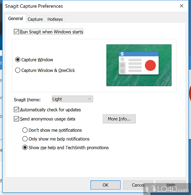 Journalists to gamers, to presenters - Screenshot of Snagit