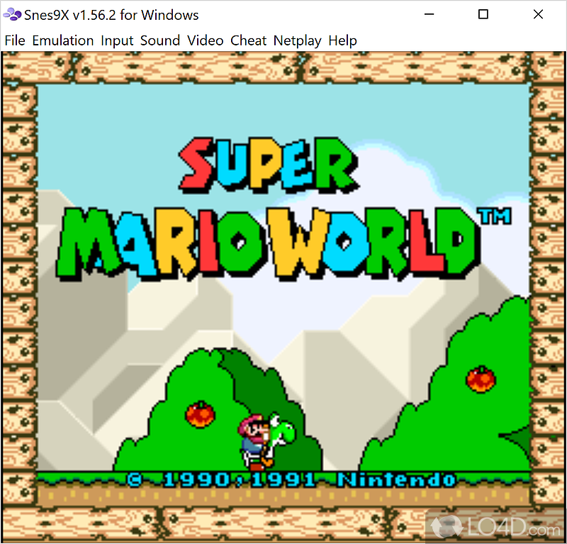 Play the old-school games you used to love playing on Super Nintendo Entertainment System using this emulator - Screenshot of Snes9X