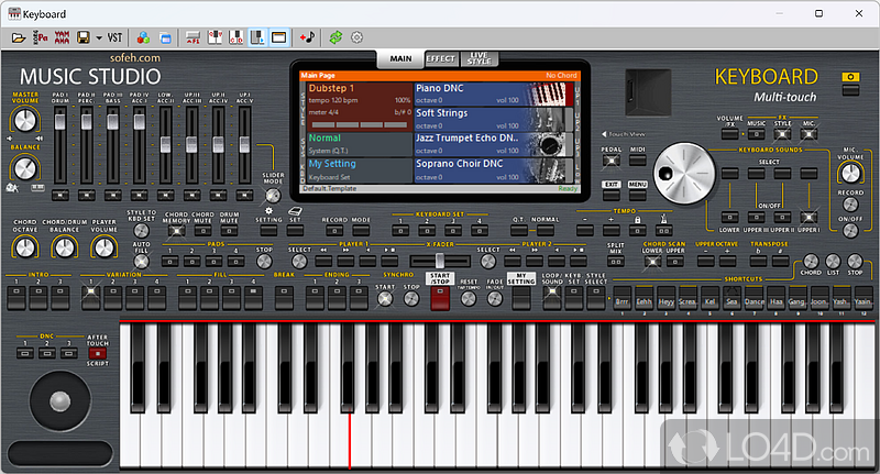 Sofeh Music Studio screenshot