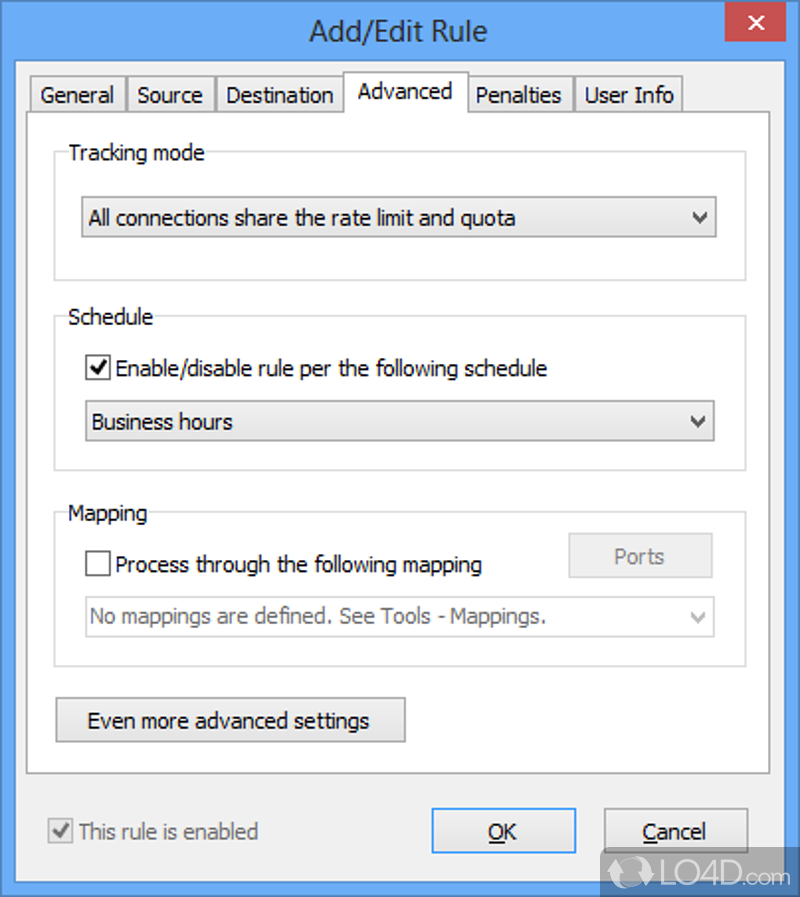 Traffic managment solution offers cost- bandwidth control - Screenshot of SoftPerfect Bandwidth Manager