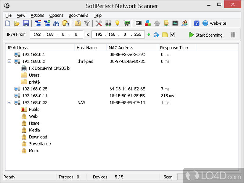 SoftPerfect Network Scanner 8.1.8 for windows instal