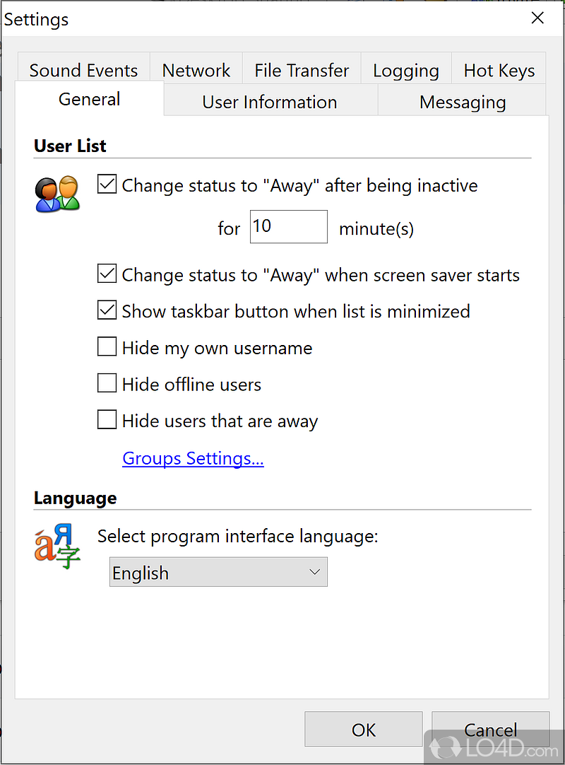 Softros LAN Messenger: Messaging - Screenshot of Softros LAN Messenger