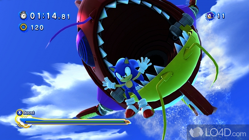 Sonic Generations: User interface - Screenshot of Sonic Generations