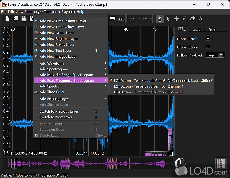 Sonic Visualiser Screenshots