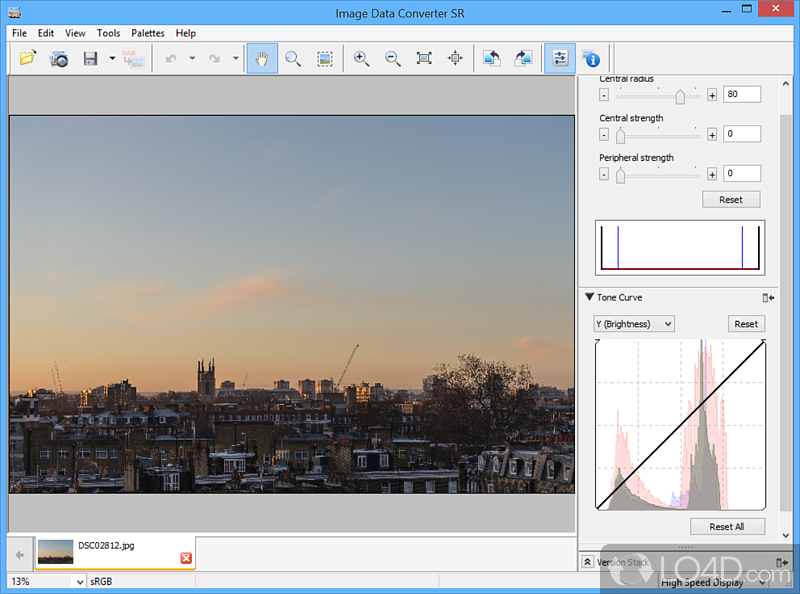 Sony Image Data Suite screenshot