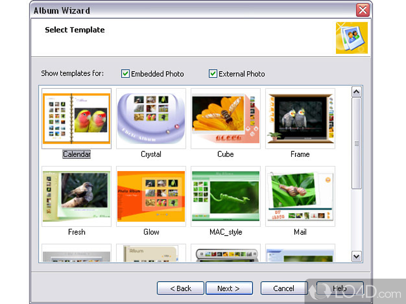 Create Flash animations with various built-in or external element resources - Screenshot of SWF Easy