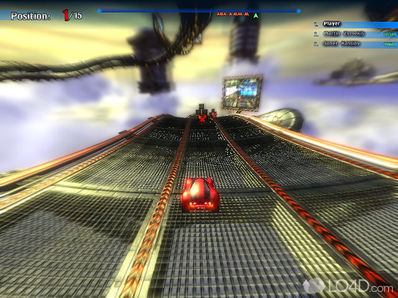Avoid a myriad of obstacles - Screenshot of Speed Racers