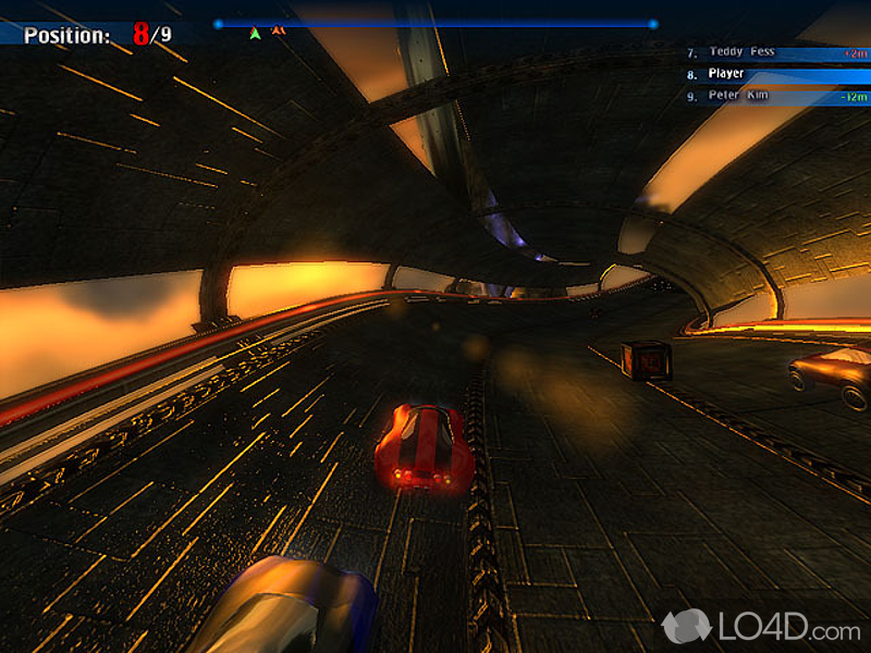 A futuristic racing adventure with tons of obstacles - Screenshot of Speed Racers