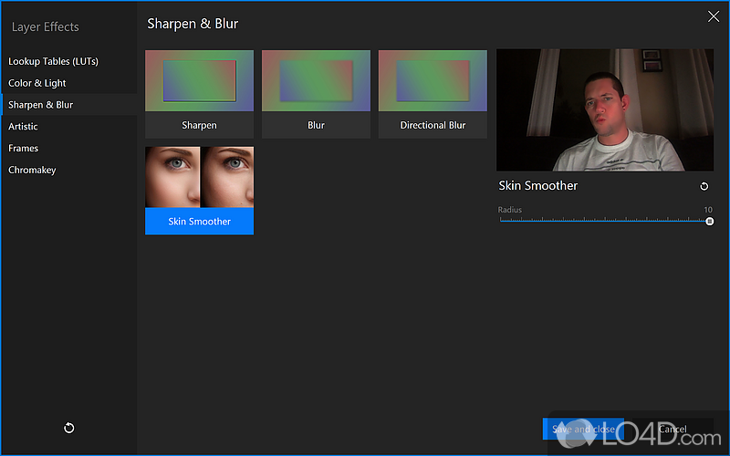 Exclusive using of webcam - Screenshot of SplitCam
