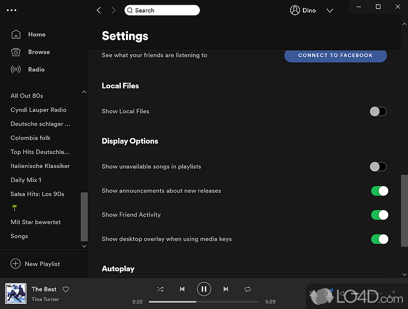 Spotify 1.2.16.947 download the new version for android